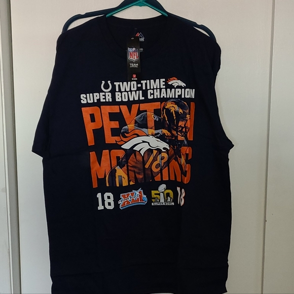 Peyton Manning Retirement shirt sz XL Colts Broncos NWT - Picture 5 of 7